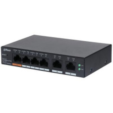 Switch, DAHUA, CS4006-4ET-60, Type L2, Desktop/pedestal, PoE ports 4, CS4006-4ET-60