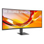 LCD Monitor, LG, 34 , 3440 x 1440 pixels, Wide Quad HD, Native aspect ratio 21:9, LED, Curved, 34U620B-B