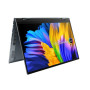 Notebook,ASUS,ZenBook Flip,UP5401ZA-KN011W,CPU i7-12700H,2300 MHz,14,Touchscreen,2880x1800,RAM 16GB,DDR5,SSD 1TB,Intel Iris X? Graphics,Integrated,ENG,NumberPad,Windows 11 Home,Grey,1.4 kg,90NB0XL1-M002X0