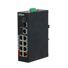 Switch, DAHUA, PFS3110-8ET-96-V2, PoE ports 8, 96 Watts, DH-PFS3110-8ET-96-V2