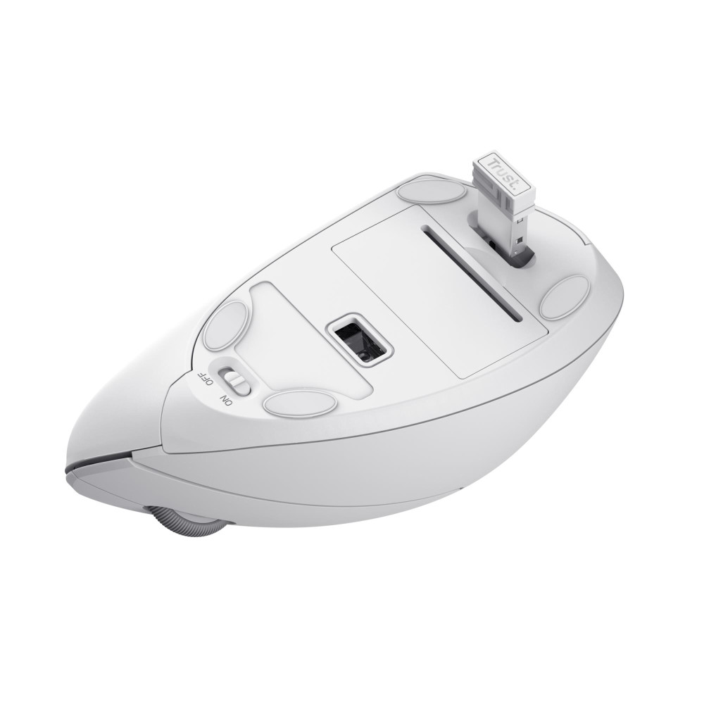 MOUSE USB OPTICAL WRL VERTO/ERGONOMIC WHITE 25132 TRUST MOUSE USB OPTICAL WRL VERTO/ERGONOMIC WHITE 25132 TRUST