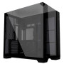 Case, LIAN LI, O11 VISION COMPACT, Tower, Case product features Transparent panel, ATX, EATX, MicroATX, MiniITX, Colour Black, G99.O11VPX.00