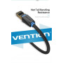 PATCH CABLE CAT.8 SFTP/10M BLACK IKABL VENTION