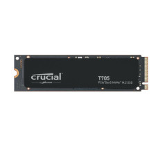 SSD, CRUCIAL, T705, 2TB, M.2, PCIe Gen5, NVMe, Write speed 12700 MBytes/sec, Read speed 14500 MBytes/sec, TBW 1200 TB, CT2000T705SSD3