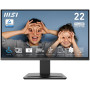 Monitor, MSI, PRO MP223 E2, 21.45, Business, Matte, Panel VA, 1920x1080, 16:9, 100 Hz, 1 ms, Colour Black, PROMP223E2