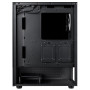 Case, ADATA, INVADER X MINI, MidiTower, Case product features Transparent panel, ATX, MicroATX, MiniITX, Colour Black, INVADERXMINIMT-BKCWW