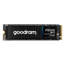 SSD, GOODRAM, 600xTBW rating, MTBF 1500000 h, Read speed 3300 MB/s, Write speed 2700 MB/s, NVMe Yes, PCI Express 3.0, M.2, 1000 GB, SSDPR-PX500-01T-80-G3