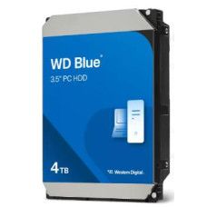 HDD, WESTERN DIGITAL, Blue, 4 TB, Serial ATA III, Buffer 128 MB, 5400 RPM, 3.5 , WD40EZZX HDD, WESTERN DIGITAL, Blue, 4 TB, Serial ATA III, Buffer 128 MB, 5400 RPM, 3.5 , WD40EZZX