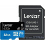 MEMORY MICRO SDHC 32GB UHS-I/W/ADAPTER LSDMI32GBB633A LEXAR
