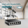 Switch, TP-LINK, 5x10Base-T / 100Base-TX, PoE ports 4, TL-SF1005LP