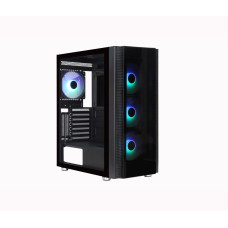Case, GOLDEN TIGER, Raider SK-1, MidiTower, Not included, ATX, Colour Black, RAIDERSK1