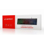 KEYBOARD MULTIMEDIA USB ENG/BLACK KB-UML-01 GEMBIRD