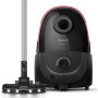 Vacuum Cleaner, PHILIPS, Bagged, 900 Watts, Capacity 4 l, Noise 77 dB, Black, Weight 4.6 kg, XD6142/12