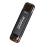 External SSD, TRANSCEND, ESD310C, 128GB, USB-C, USB, 3D NAND, TS128GESD310C