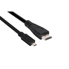 CABLE MICRO HDMI TO HDMI 1M/M/M CAC-1351 CLUB3D CABLE MICRO HDMI TO HDMI 1M/M/M CAC-1351 CLUB3D