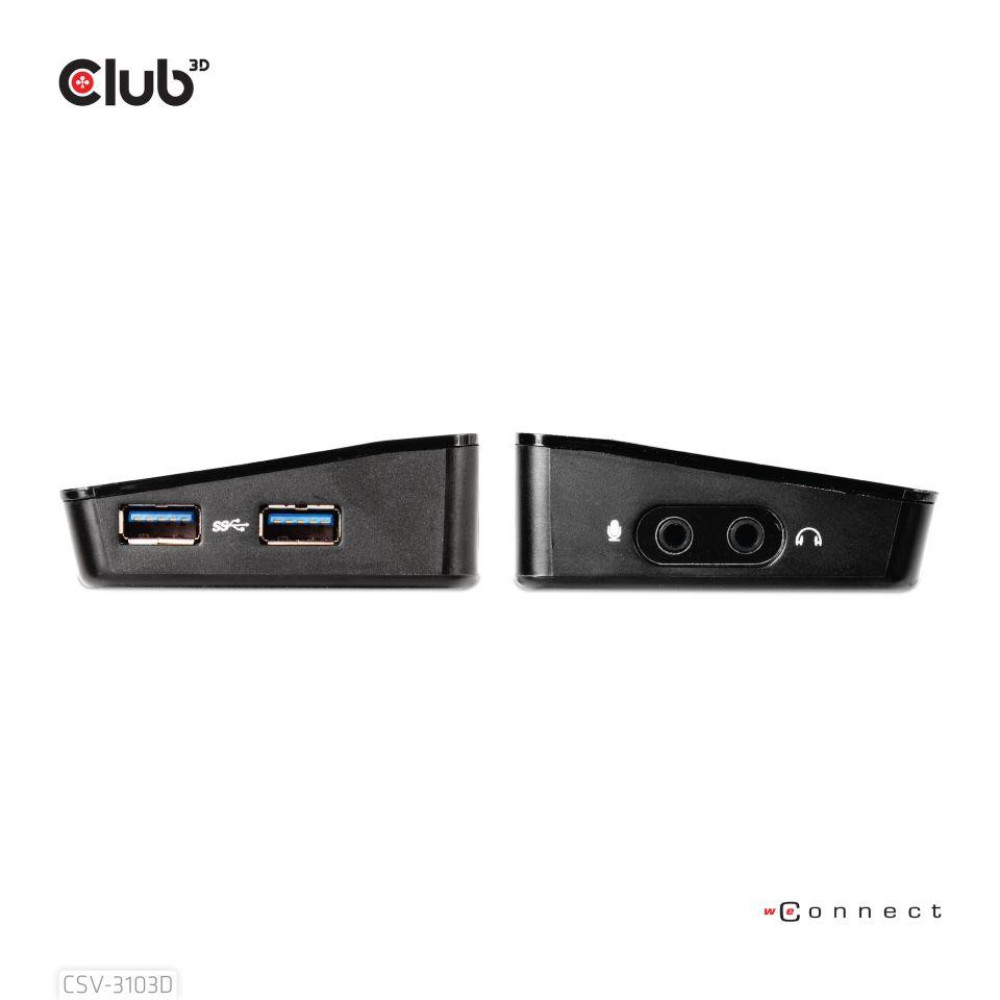 NB ACC DOCKING STATION/USB CSV-3103D CLUB3D NB ACC DOCKING STATION/USB CSV-3103D CLUB3D