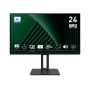 LCD Monitor, MSI, PRO MP245PG, 23.8, Business, Panel IPS, 1920x1080, 16:9, 100Hz, Matte, 1 ms, Swivel, Pivot, Height adjustable, Tilt, Colour Black, PROMP245PG