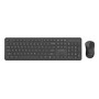 KEYBOARD +MOUSE WRL ENG/BK KBS-WPS-01 GEMBIRD