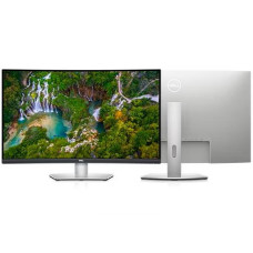 LCD Monitor, DELL, S3221QSA, 31.5, Business/4K/Curved, Panel VA, 3840x2160, 16:9, 60Hz, Matte, 4 ms, Speakers, Height adjustable, Tilt, Colour Silver, 210-BFVU