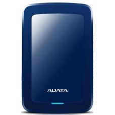 External HDD, ADATA, HV300, 1TB, USB 3.1, Colour Blue, AHV300-1TU31-CBL