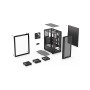 Case, ENDORFY, Ventum 200 Air, MicroTower, Case product features Transparent panel, Not included, ATX, MicroATX, MiniITX, Colour Black, EY2A002