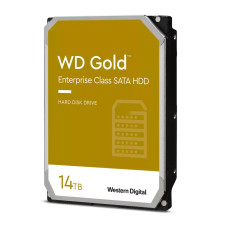 HDD, WESTERN DIGITAL, Gold, 14TB, SATA 3.0, 512 MB, 7200 rpm, 3,5, WD142KRYZ