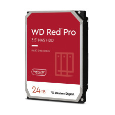 HDD, WESTERN DIGITAL, Red Pro, 24TB, 512 MB, 7200 rpm, 3,5, WD240KFGX