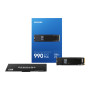 SSD, SAMSUNG, 990 EVO Plus, 2TB, M.2, PCIe Gen5, NVMe, TLC, Write speed 6300 MBytes/sec, Read speed 7250 MBytes/sec, 2.38mm, TBW 1200 TB, MZ-V9S2T0BW