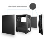 Case, CHIEFTEC, ELOX, MidiTower, Not included, ATX, MicroATX, MiniITX, Colour Black, AS-01B-OP