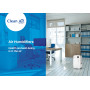 HUMIDIFIER WITH IONIZER/CA-607W CLEAN AIR OPTIMA