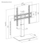 TV SET ACC TABLETOP STAND/32 - 65 TVS-D65S-01 GEMBIRD