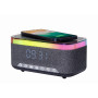 MOBILE CHARGER WRL&ALARM CLOCK/DAC-SPKBT-QC15-BK GEMBIRD