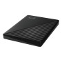 External HDD, WESTERN DIGITAL, My Passport, 4TB, USB 2.0, USB 3.0, USB 3.2, Colour Black, WDBPKJ0040BBK-WESN