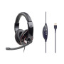 HEADSET STEREO USB BLACK/MHS-U-001 GEMBIRD