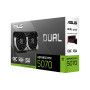Graphics Card, ASUS, NVIDIA GeForce RTX 5070, 12 GB, GDDR7, 192 bit, PCIE 5.0 16x, Dual Slot Fansink, 1xHDMI, 3xDisplayPort, DUAL-RTX5070-O12G