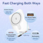 POWER BANK WRL 10000MAH 22.5W/MAGNETIC BLACK FHTB0 VENTION
