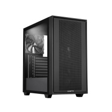 Case, CHIEFTEC, Night Hunter, MidiTower, Case product features Transparent panel, Not included, ATX, EATX, MicroATX, MiniITX, Colour Black, GS-03B-BLK-OP