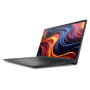 Notebook, DELL, DC15255, CPU AMD Ryzen 3, 7320U, 2400 MHz, 15.6, 1920x1080, RAM 8GB, DDR5, 5500 MHz, SSD 512GB, AMD Radeon 610M, Integrated, ENG, Card Reader SD, Ubuntu, Black, 1.9 kg, DC15255_MDO_851_UBU