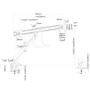 MONITOR ACC DESK MOUNT 10-32/NM-D775DXWHITE NEOMOUNTS