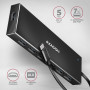 I/O HUB USB-C 7PORT FLAT/0.3M HUE-F7C AXAGON