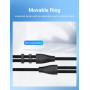 CABLE AUDIO 2X3.5MM TO 3.5MM/0.3M BBTBY VENTION