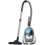Vacuum Cleaner, PHILIPS, Bagless, 850 Watts, Capacity 1.3 l, Noise 77 dB, Blue/ White, Weight 4 kg, XB2122/09