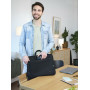 NB CASE BOLOGNA 16 +MOUSE SET/BLACK 24988 TRUST