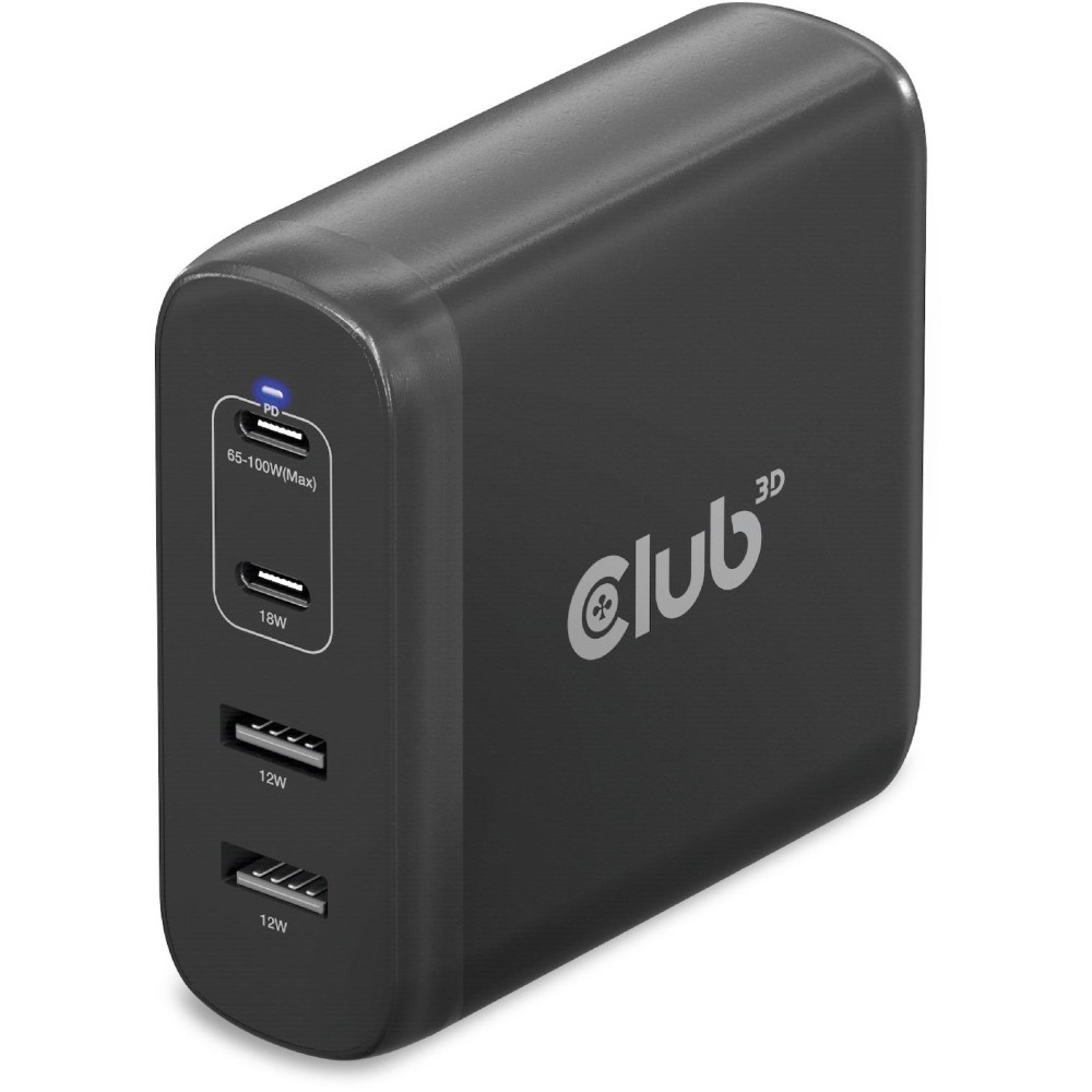 MOBILE TRAVEL CHARGER USB-C/100W CAC-1912EU CLUB3D MOBILE TRAVEL CHARGER USB-C/100W CAC-1912EU CLUB3D