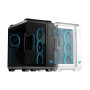 Case, ASUS, TUF Gaming GT502 Horizon, MidiTower, Case product features Transparent panel, Not included, ATX, MicroATX, MiniITX, Colour Black, TUFGAMINGGT502HORIZON