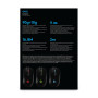 MOUSE USB OPTICAL G403/910-005633 LOGITECH