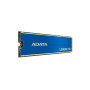 SSD,ADATA,LEGEND 750,500GB,M.2,PCIE,3D NAND,Write speed 2400 MBytes/sec,Read speed 3400 MBytes/sec,TBW 600 TB,MTBF 2000000 hours,ALEG-750-500GCS