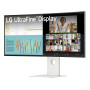 LCD Monitor, LG, 40 , 5120 x 2160 pixels, WUHD, Native aspect ratio 21:9, Curved, 40U990A-W