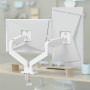 DISPLAY ACC MOUNTING ARM/DBL 17-32 MA-DA2-06-W GEMBIRD