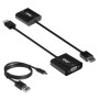 I/O ADAPTER HDMI TO VGA/AUDIO M/F CAC-1302 CLUB3D I/O ADAPTER HDMI TO VGA/AUDIO M/F CAC-1302 CLUB3D